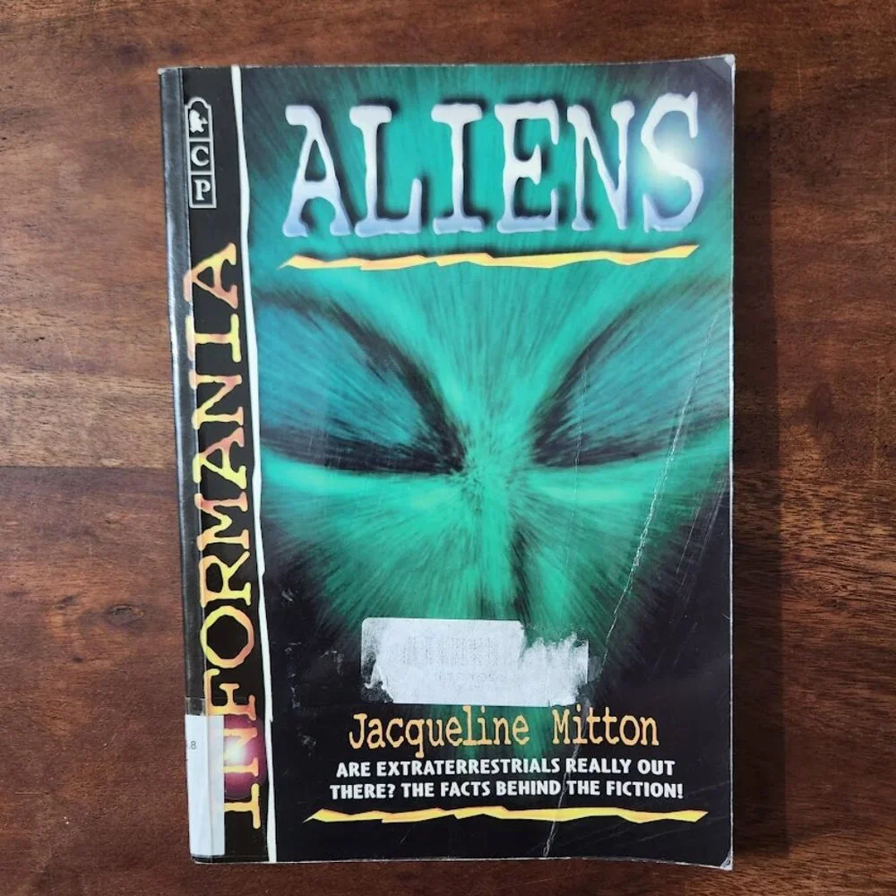 Informania Aliens Paperback Book by Jacqueline Mitton Chapter Books Young Adult